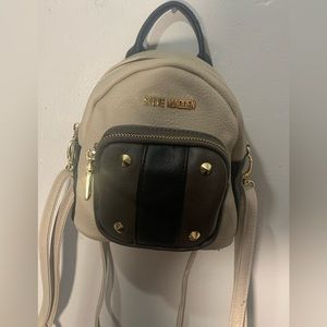 Steve madden, small bookbag, small bag, purse with straps,